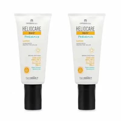 Heliocare 360 Pediatrics lozione SPF 50+ 2x200ml