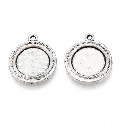 Tibetan Style Alloy Pendant Cabochon Settings