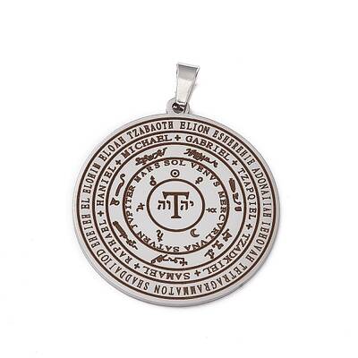 Non-Tarnish 304 Stainless Steel Seven Archangels Pendants