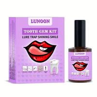 Tooth Gems Kit for Summer Gift, 1 Set Shining DIY Teeth Gems, DIY Tooth Jewelry Kit, Artificial Fashionable Crystal Tooth Orn...