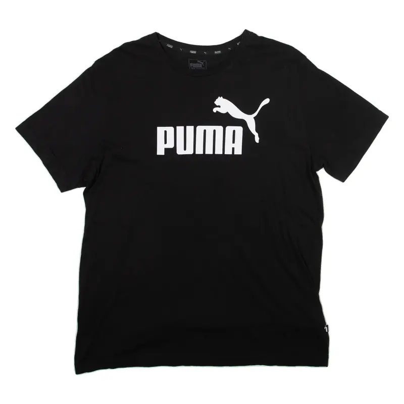 PUMA Mens T-Shirt Black L