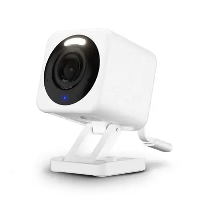 Wyze Cam v4 — Wired 2K HD Smart Home Camera, Indoor/Outdoor Use, Pet/Baby Monitor/Security, Spotlight/Siren, Color Night Vi...