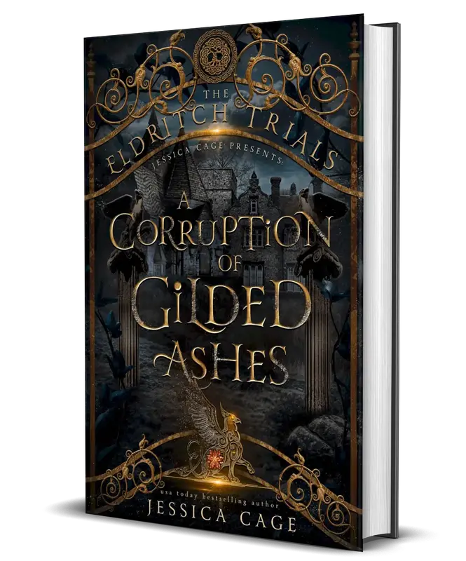 A Corruption of Gilded Ashes Signed Paperback