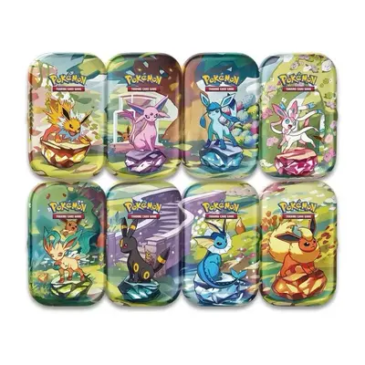 Pokemon TCG: Scarlet & Violet - Prismatic Evolutions Mini Tin [sv8.5] English Version - 2 Packs Per Tin
