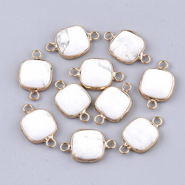 Natural Howlite Links connectors