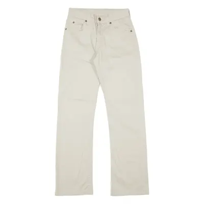 LEE Cameron Trousers Beige Regular Straight Womens W26 L29