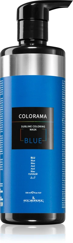 Kléral system Colorama Bonding Color Mask for all hair types Blue 500 ml