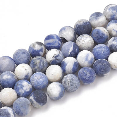 Natural Sodalite Beads Strands
