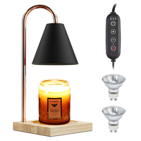 Electric Candle Lamp Warmer, Candle Warmer Lamp with Timer,  Gifts for Women, Bedroom Home Decor Dimmable Wax Warmer for Scen...