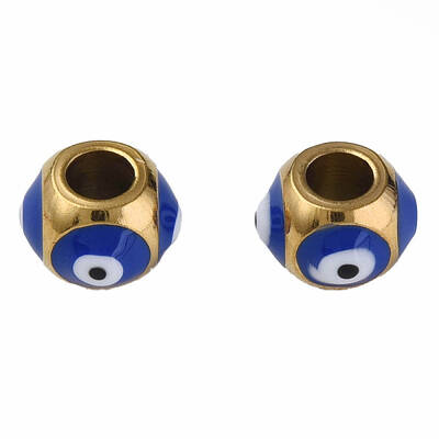 201 Stainless Steel Enamel Beads