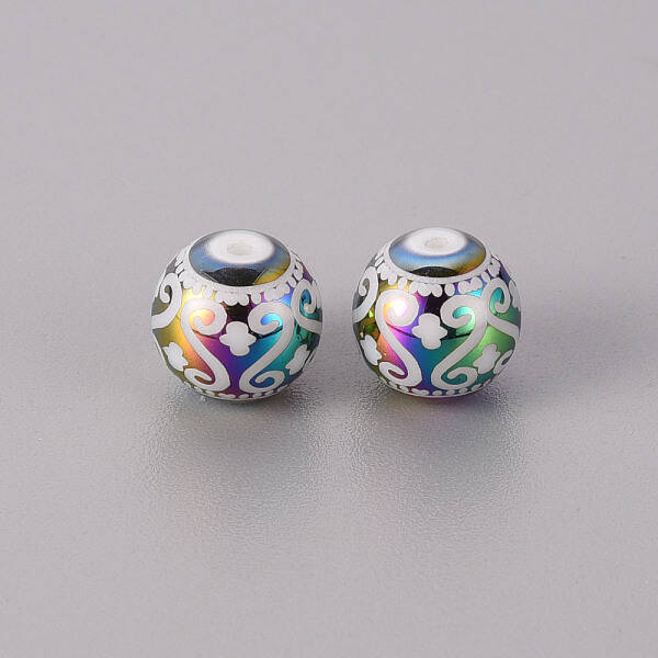 Electroplate Glass Beads