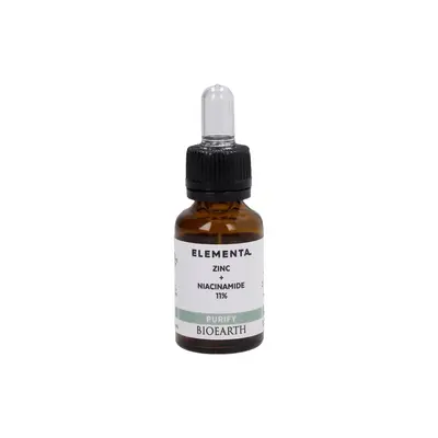 Bioearth ELEMENTA PURIFY Zinc + Niacinamide 11% 30 ml