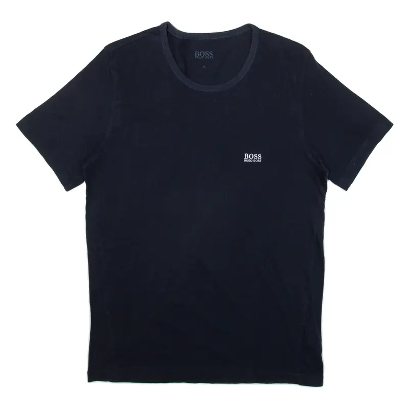 HUGO BOSS Mens T-Shirt Blue M