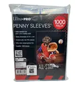 Baseball Card Sleeves Penny Sleeves - 1000 Count - Trading Card Sleeve for Sports & Card Games - Use as Baseball Card Protect...