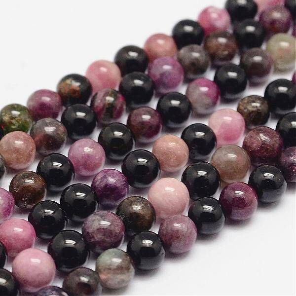 Natural Tourmaline Bead Strands