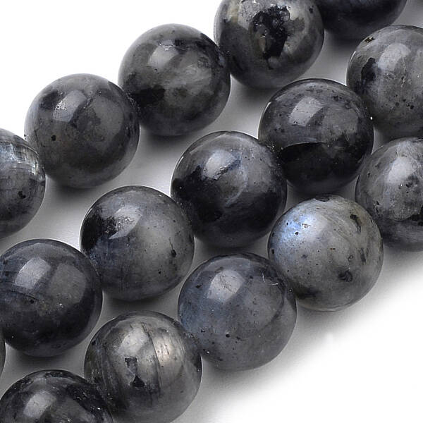 Natural Larvikite Beads Strands