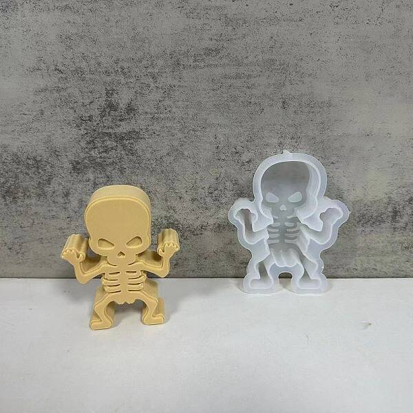 Halloween Theme Candles Silicone Molds