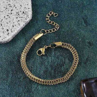 304 Stainless Steel Rope Chain Bracelets for Women