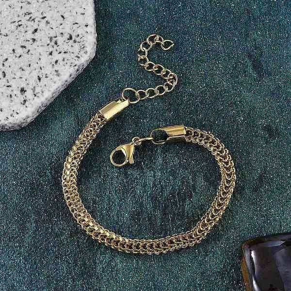 304 Stainless Steel Rope Chain Bracelets for Women