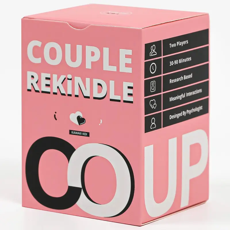 Couple Game for Date Night Reconnect, 165 Couples Conversation Cards, Perfect Anniversary Gift, Explore and Deepen Your Conne...