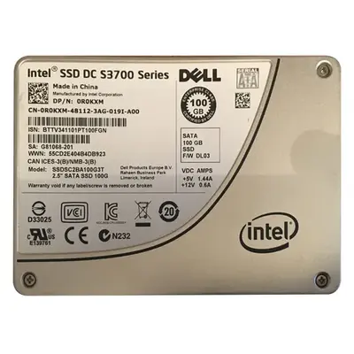 Intel SSDSC2BA100G3T | DC S3700 100GB Multi-Level Cell SATA 6Gb/s 2.5-Inch Solid State Drive