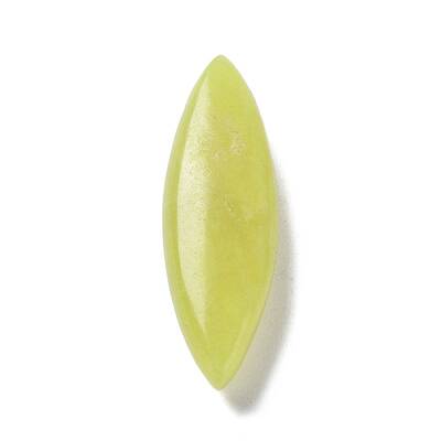 Natural Yellow Jade House Eye Beads