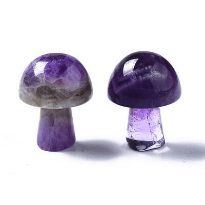 Natural Amethyst GuaSha Stone