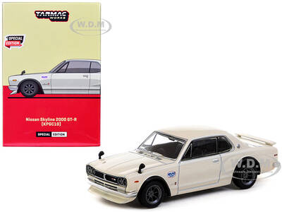 Nissan Skyline 2000GT-R (KPGC10) RHD (Right Hand Drive) Ivory White \