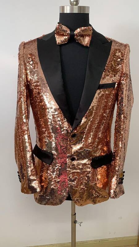 Mens Gold Blazer