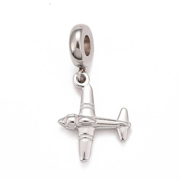 Non-Tarnish 304 Stainless Steel European Dangle Charms