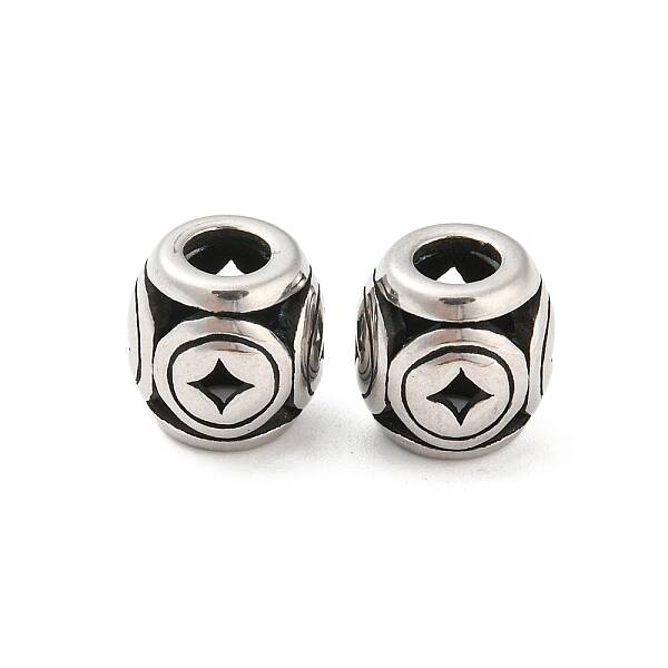 316 Surgical Stainless Steel  Beads
