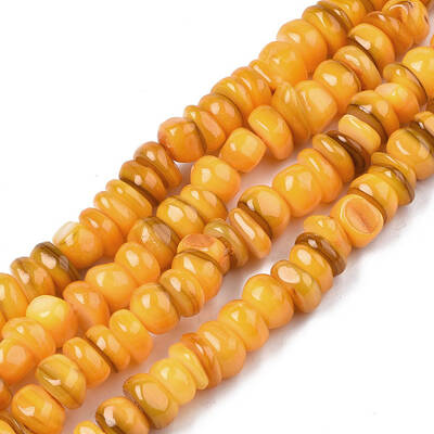 Natural Trochid Shell/Trochus Shell Beads Strands