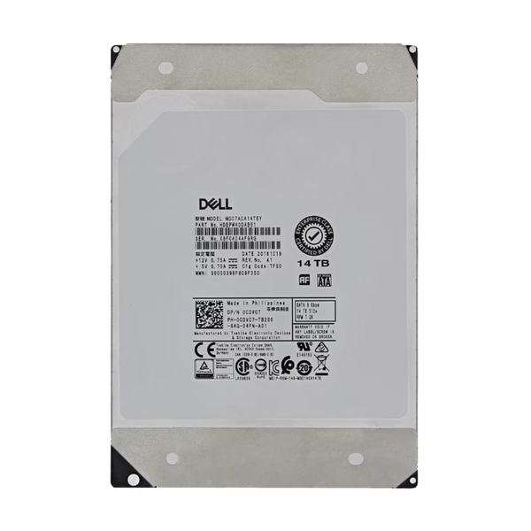 0CDVC7 Dell 14TB 6Gb/s SATA 7200 3.5-inch 256MB Hard Drive