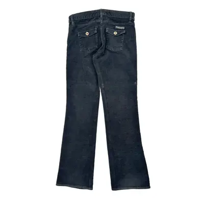 Ralph Lauren Cord Trousers - 30? Waist Black Cotton Blend