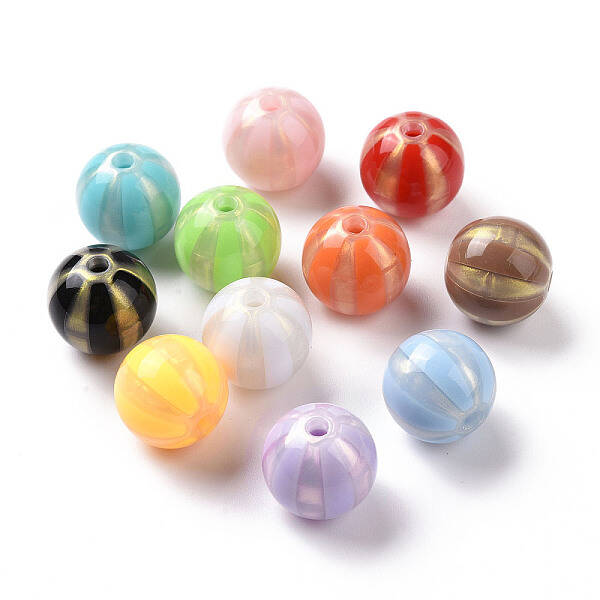 Opaque Acrylic Beads