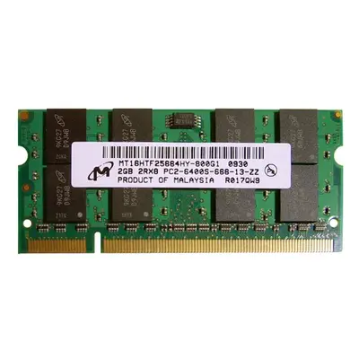 MT16HTF25664HY-800G1 Micron 2GB DDR2-800MHz SODIMM 2Rx8 CL6 Memory
