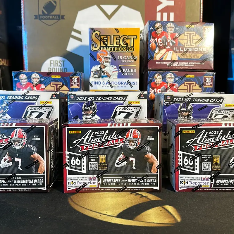 Break#120 (1) 2023 SELECT FOTL Hobby(3 Autos), (3) 2023 Absolute Blaster, (3) 2023 Illusion Blaster, (3) Zenith Blaster (1 Au...