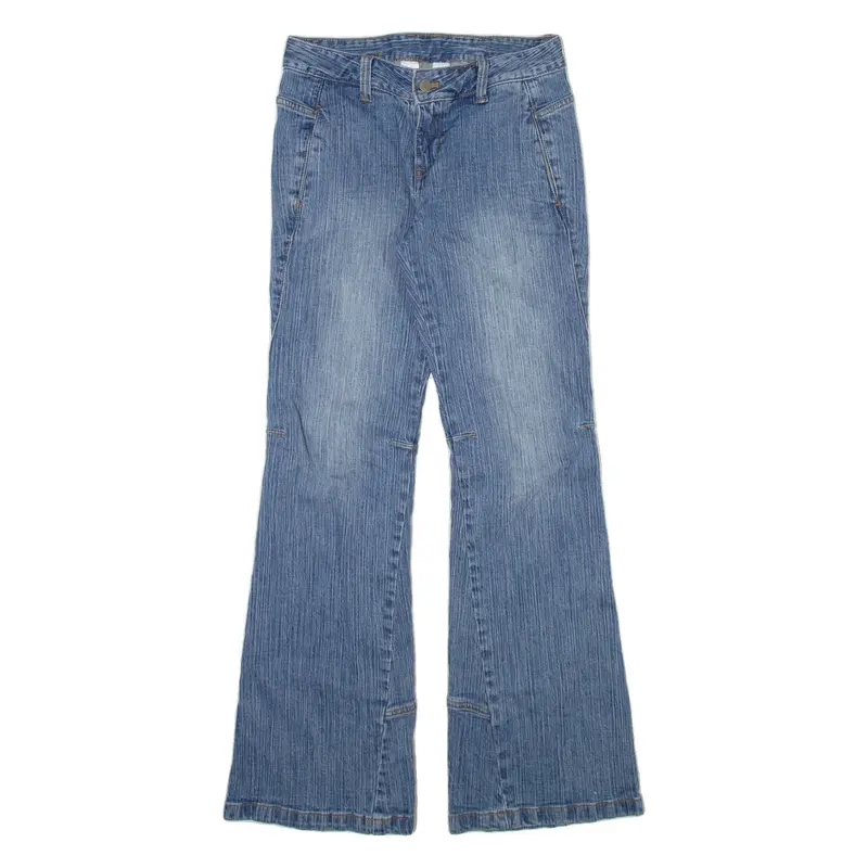 J GALT Womens Jeans Blue Regular Flared W28 L32
