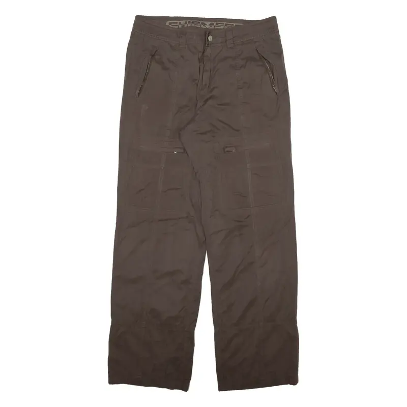 CHIEMSEE Womens Trousers Grey Regular Straight W32 L31