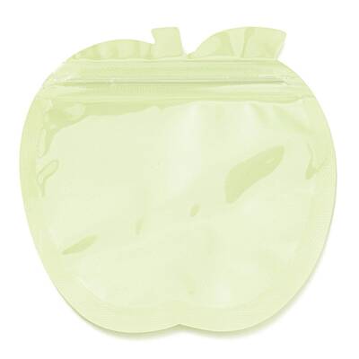 Apple Shaped Plastic Packaging Yin-yang Zip Lock Bags