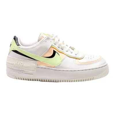 NIKE Air Force 1 2020 Sneaker Trainers White Leather Womens UK 5