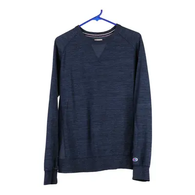 Champion Sweatshirt - Medium Navy Cotton Blend