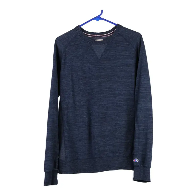 Champion Sweatshirt - Medium Navy Cotton Blend