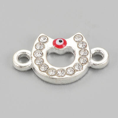 Alloy Rhinestone Links connectors