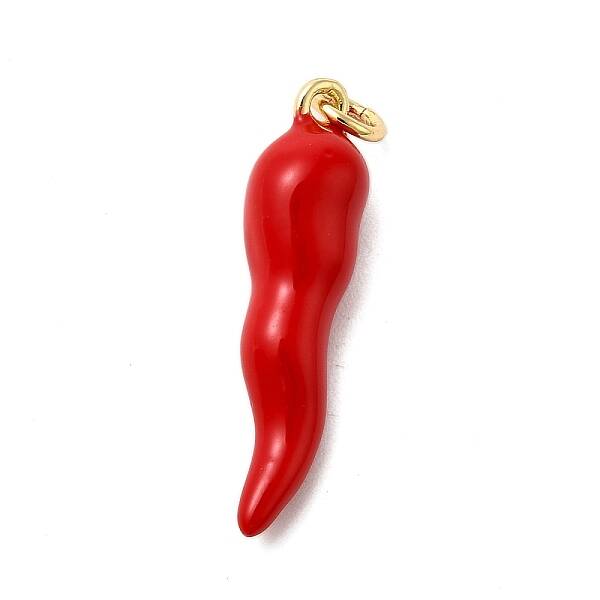 Brass Enamel Pendants