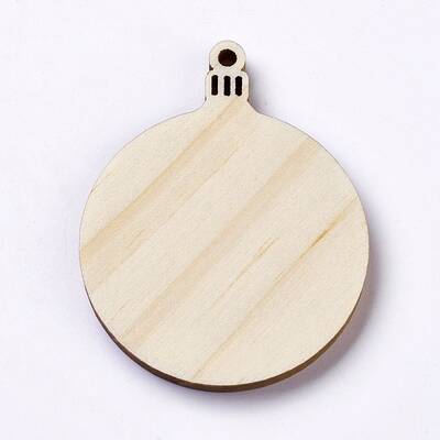 Pine Wood Big Pendants