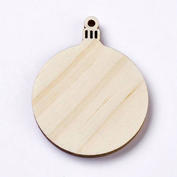Pine Wood Big Pendants