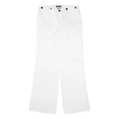 LAUREN RALPH LAUREN Womens Jeans White Relaxed Bootcut W28 L29