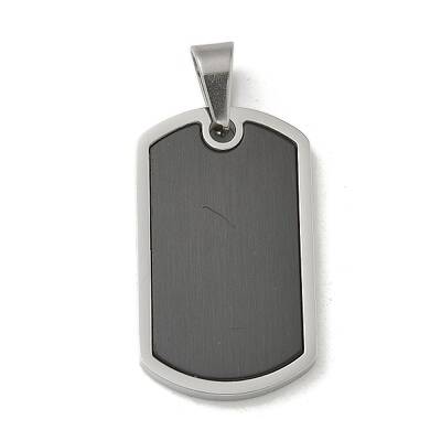 304 Stainless Steel Stamping Blank Tag Pendants