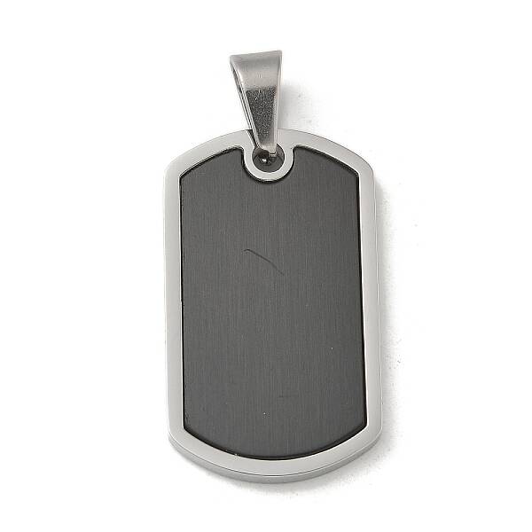 304 Stainless Steel Stamping Blank Tag Pendants